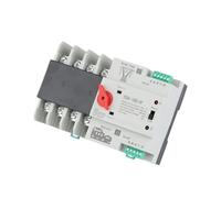 Interruptor de transferencia automática, Selector de transferencia automático YCQ4-100E (ATS) doble potencia, 63 A/100 A, 2 polos, 3, 4, 690 V(100a,4P)