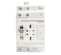 Interruptor de transferencia automático 2P 63 A Dual Power 220 V (2P 63 A) | Conmutación automática <50ms, prioridad de alimentación eléctrica, evita interrupciones en sistemas críticos