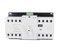 Interruptor de Transferencia Automático de Doble Alimentación, CB Grade Micro Break NLQ4-125-4P 400V - Protección Completa, Sin Ruido y Ahorro de Energía, Uso en Edificios y