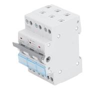 Interruptor de Transferencia con Disyuntor de Enclavamiento 63A | Diseño con certificación ISO, buenas propiedades de aislamiento, instalado en carril DIN de 35 mm.