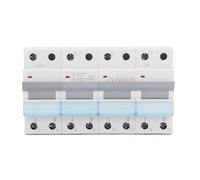 Interruptor de transferencia de potencia dual de 400 VAC Circuito de enclavamiento de infarto de montaje de riel DIN 4P MTS (100A)