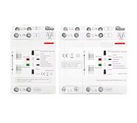 Interruptor de transferencia doble ATS, riel DIN, 2P, 4P, 63 A, CA 220 V, CA 110 V, interruptor selector eléctrico, 1 unidad(2P AC 220V)