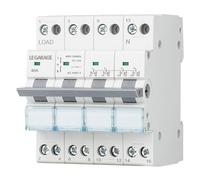 Interruptor de transferencia Manual 40A 4P + 4P MTS AC. Automático Disyuntor Magnetotérmico de Cambio Modular. Conmutador