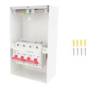 Interruptor de transferencia Manual de doble potencia, 125A, generador de red, disyuntor, caja de distribución de hierro