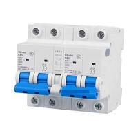 Interruptor de transferencia manual de energía solar for vehículos eléctricos de CC CB-60G, interruptor MCB de doble potencia(25A)