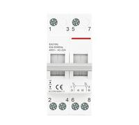 Interruptor De Transferencia Manual Modular MTS De Doble Alimentación For Carril DIN, 2 Polos, 40 A/63 A, 400 V CA, 50/60 Hz. Interruptor De Aislamiento/desconexión.(40A)