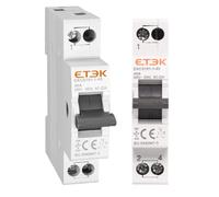 Interruptor de Transferencia Manual MTS Tipo AC 40A - Conmutador Automático Magnetotérmico con Disyuntor EKCS101