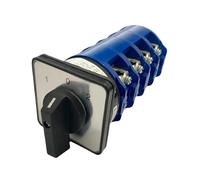 Interruptor de transferencia universal LW26-160/4 de 4 secciones y múltiples posiciones, con motor de conmutación de doble potencia de cuatro cables y marcha atrás de 160 A(MAN-OFF-AUTO)