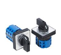 Interruptor de transferencia Universal LW26-20 Motor de doble potencia de tres velocidades rotación de selección de marcha atrás 1 Uds(LW26-125N/8)