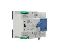 Interruptor de transmisión automático de PV con doble potencia, 220 V 125 A 2 P de corriente de emergencia, interruptor de carga ATS CB carril DIN interruptor de transferencia automática