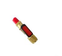 Interruptor de válvula de bola de construcción de latón para uso con R22 y R410 en para operaciones de carga de aire acondicionado (R410A)