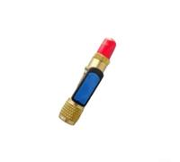 Interruptor de válvula de bola de construcción de latón para uso con R22 y R410 en para operaciones de carga de aire acondicionado (R22)