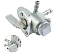 Interruptor de válvula de grifo de combustible de 3 vías, válvula de cierre de tanque de combustible de aluminio para motocicleta, moto de cross, ATV, diámetro de agujero de 6,2 mm