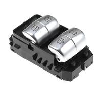 interruptor de ventana Botón regulador del interruptor de control de la ventana eléctrica para Mercedes para Benz W222 S550e S600 S63 Accesorio para automóvil(Negro)