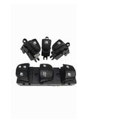 Interruptor de ventana de coche Para Nissan Tiida 2011-2016 Interruptor De Ventanilla Eléctrica Control Ventanas Botón Elevador Vidrio(7 LED LHD A)