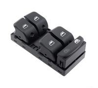 Interruptor de ventana eléctrica, botón de control del conductor eléctrico maestro negro 8K0959851D para A4 B8 2007-2012 Sedan para reemplazo avant