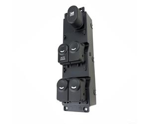 Interruptor de ventana eléctrica delantera izquierda 93570-1R101 para Hyundai para acento 2011-2017 Botón de control maestro 7 Pin Conector Reemplazo directo