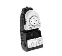 Interruptor de ventana eléctrica, interruptor de elevación de ventana eléctrica del lado del conductor Master A 2059056911, interruptor maestro del lado del conductor delantero