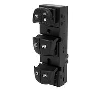 Interruptor de ventana eléctrico para Nissan para Qashqai Altima para Sylphy para Tiida para X-Trail 25401-1KA0A 25401-1KA0B Power para botón de interruptor de ventana principal (1 juego) (delantero