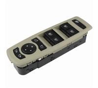 Interruptor de Ventana Para Fluence, Para Megane Para Laguna | Interruptor Principal De Control De Elevalunas Y Espejos Retrovisores(Beige)