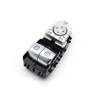 Interruptor de ventana para Mercedes Master 2059050302 (modelo B negro) | Compatible con Mercedes 2059057011 2059051513 Medición precisa Reemplazo directo Rendimiento estable Resistente a la