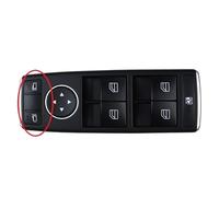 Interruptor de ventana para Mercedes para Master para W204 para W212 | Compatible con Mercedes 2049055402 2049055302 2049058202 Medición precisa Reemplazo directo Rendimiento estable Resistente a