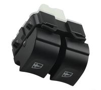 Interruptor de ventana para Opel Mk1 para Clio Mk4 Trafic Mk3 para Kangoo ZOE, botón de control de ventana eléctrica ABS de repuesto 254118722R y 809611667R y 254117873R, negro