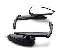 Interruptor de ventana Para Suzuki Para Volusia Para Boulevard Para Marauder Para Intruder Para C109R Para C50 Retrovisor Motocicleta Espejos Laterales(Black)