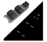 Interruptor de Ventana para Toyota Rav4 Corolla Yaris 2005-2015 Ventana eléctrica del Pasajero Interruptor Elevador de Vidrio 84820-06100 84820-02190 (Conductor - Azul Hielo)