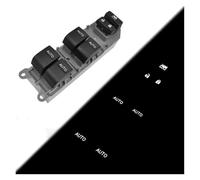 Interruptor de Ventana para Toyota Rav4 Corolla Yaris 2005-2015 Ventana eléctrica del Pasajero Interruptor Elevador de Vidrio 84820-06100 84820-02190 (Conductor-Blanco)