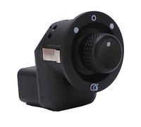 interruptor de ventana Reemplazo del botón del interruptor de Control del espejo retrovisor eléctrico del coche para Renault para Captur 2013-On 8200676529