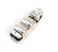 Interruptor De Ventanilla Principal Eléctrico Para Puerta Delantera 2229052004 Para Mercedes Para Benz Clase S W222 2014 2015 2016-2019 Botonera Elevalunas(Beige)