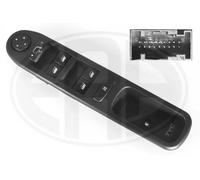Interruptor del elevador de ventana Delante, izquierda 662576 ERA para PEUGEOT