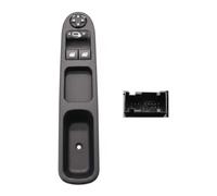 Interruptor del elevador de ventana Delante, izquierda negro 26455 MEAT & DORIA