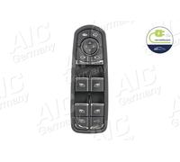 Interruptor del elevador de ventana Delante, izquierda negro 71679 AIC