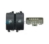ELECTRIC LIFE ZRRNB76005 Interruptor de elevalunas Delante, izquierda Compatible con RENAULT Megane 2 Ranchera familiar KM0/1 Megane 2 Coupé-Cabriolet EM0/1 Laguna 2 BG0/1 Megane 2 BM0/1, CM0/1