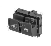 Interruptor del elevador de ventana delante negro 118 155 TOPRAN para VW SKODA
