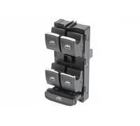 Interruptor del elevador de ventana delante negro 120 493 TOPRAN para SKODA