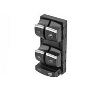 Interruptor del elevador de ventana delante negro/plata 118 903 TOPRAN para AUDI