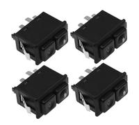Interruptor del elevalunas Botón De Interruptor Ventana Eléctrico Coche 61 31 1 381 205 61311381205 Para BMW L6 535i 1987 M5 1988 M3 1988-1991(4 pcs)