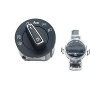 Interruptor del Faro Compatible Con VW Para Golf MK7 2014 2015 Para Polo 6c 2015 2 Pcs Mqb Para Plataforma Interruptor Automático De Faros Y Sensor De Lluvia 5GG941431D