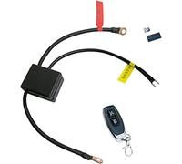 Interruptor del manillar de la motocicleta, interruptor del manillar, control remoto inalámbrico, desconexión de la batería, aislador de corte for evitar fugas de electricidad 12V 50A (Size : Dual) (S