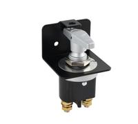 Interruptor Desconector de Batería 500A Metal Impermeable 12V / 24V / 36V - Alta Corriente, Seguridad Antirrobo y Uso Fácil para Coche, Camión, Barco y RV