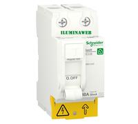 Interruptor Diferencial 2P 25A o 40A 30mA AC SCHNEIDER Resi9, Automatico
