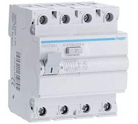 Hager tipo ac - Interruptor diferencial 4 polos 40a 30ma ac
