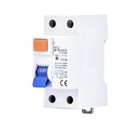 Interruptor diferencial AC 2 polos 40A 300mA, protege contra sobrecargas y fugas de corriente, ideal para instalaciones eléctricas seguras.