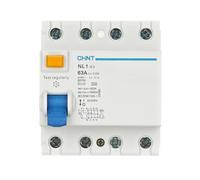 Interruptor Diferencial CHINT NL1-63 4P 40A 30mA Tipo AC 6kA RCCB