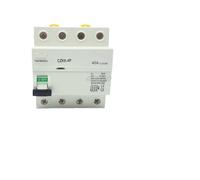 Interruptor diferencial CZK6 RCCB 1-2P 16A, 25A, 32A, 40A, 63A, 80A y 100A. Gran oferta de interruptores diferenciales de CA, ELCB RCD de 10 mA, 30 mA, 100 mA y 300 mA.(4P100A30MA)
