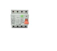 Interruptor diferencial CZK6 RCCB 2P 16A, 25A, 32A, 40A, 63A, 80A y 100A. Gran oferta de interruptores diferenciales de CA, ELCB RCD de 10 mA, 30 mA, 100 mA y 300 mA.(4P63A100MA)