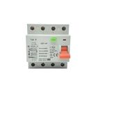 Interruptor diferencial CZK6 RCCB 2P 16A, 25A, 32A, 40A, 63A, 80A y 100A. Gran oferta de interruptores diferenciales de CA, ELCB RCD de 10 mA, 30 mA, 100 mA y 300 mA.(4P40A300MA)